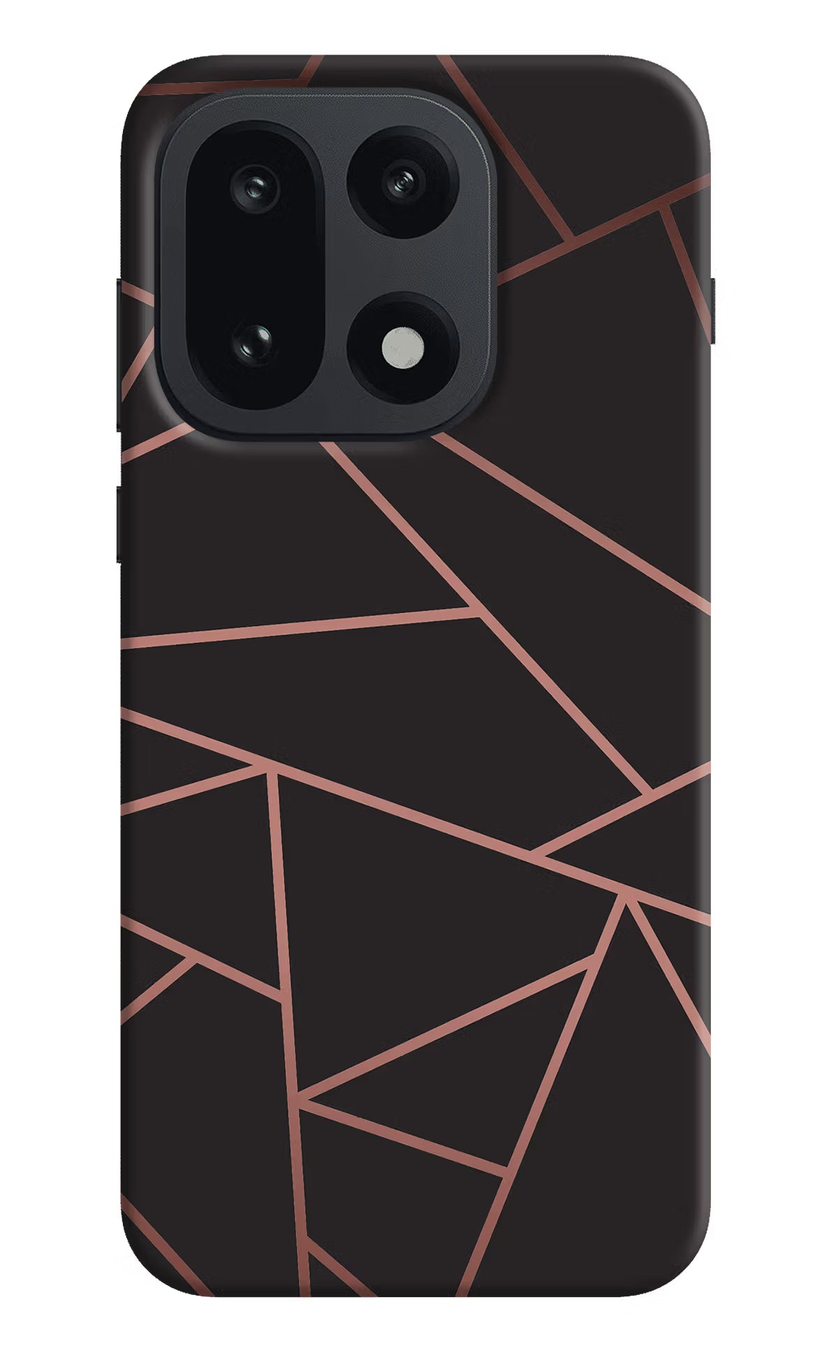 Geometric Pattern OnePlus 15 Hard Case Back Cover by Casekaro