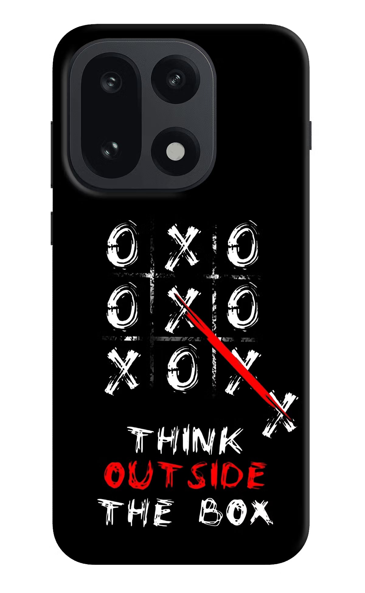 Think out of the BOX OnePlus 15 Hard Case Back Cover by Casekaro