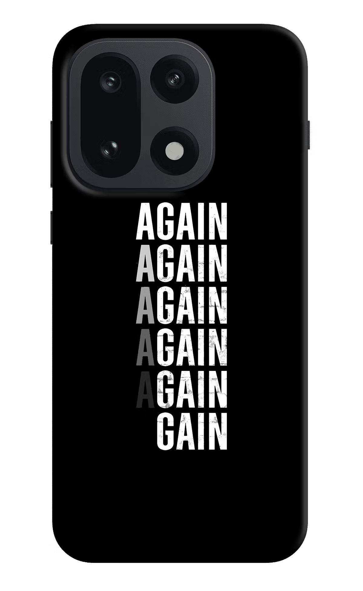 Again Again Gain OnePlus 15 Hard Case Back Cover by Casekaro