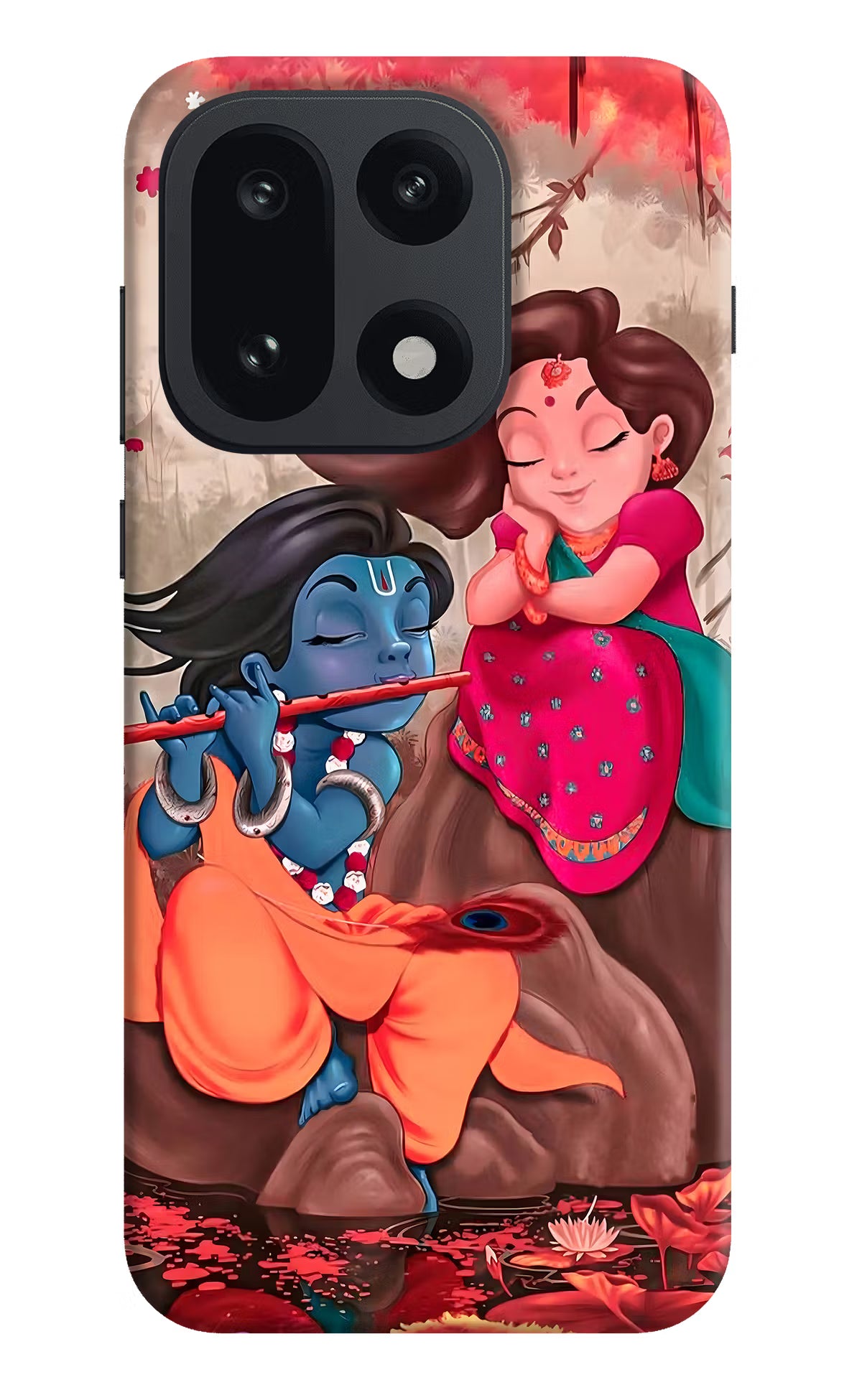 Radhe Krishna OnePlus 15 Hard Case Back Cover by Casekaro
