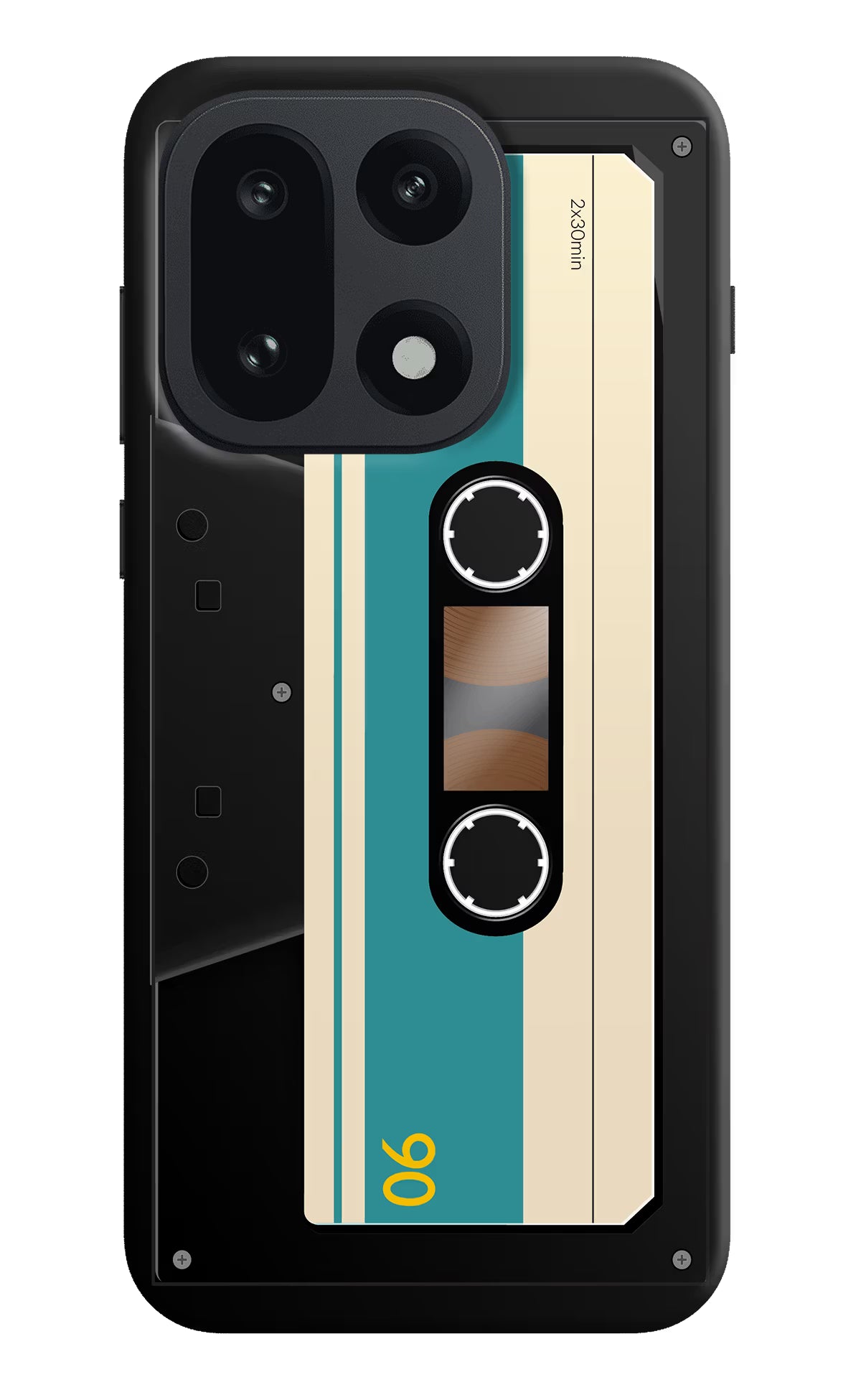 Cassette OnePlus 15 Hard Case Back Cover by Casekaro