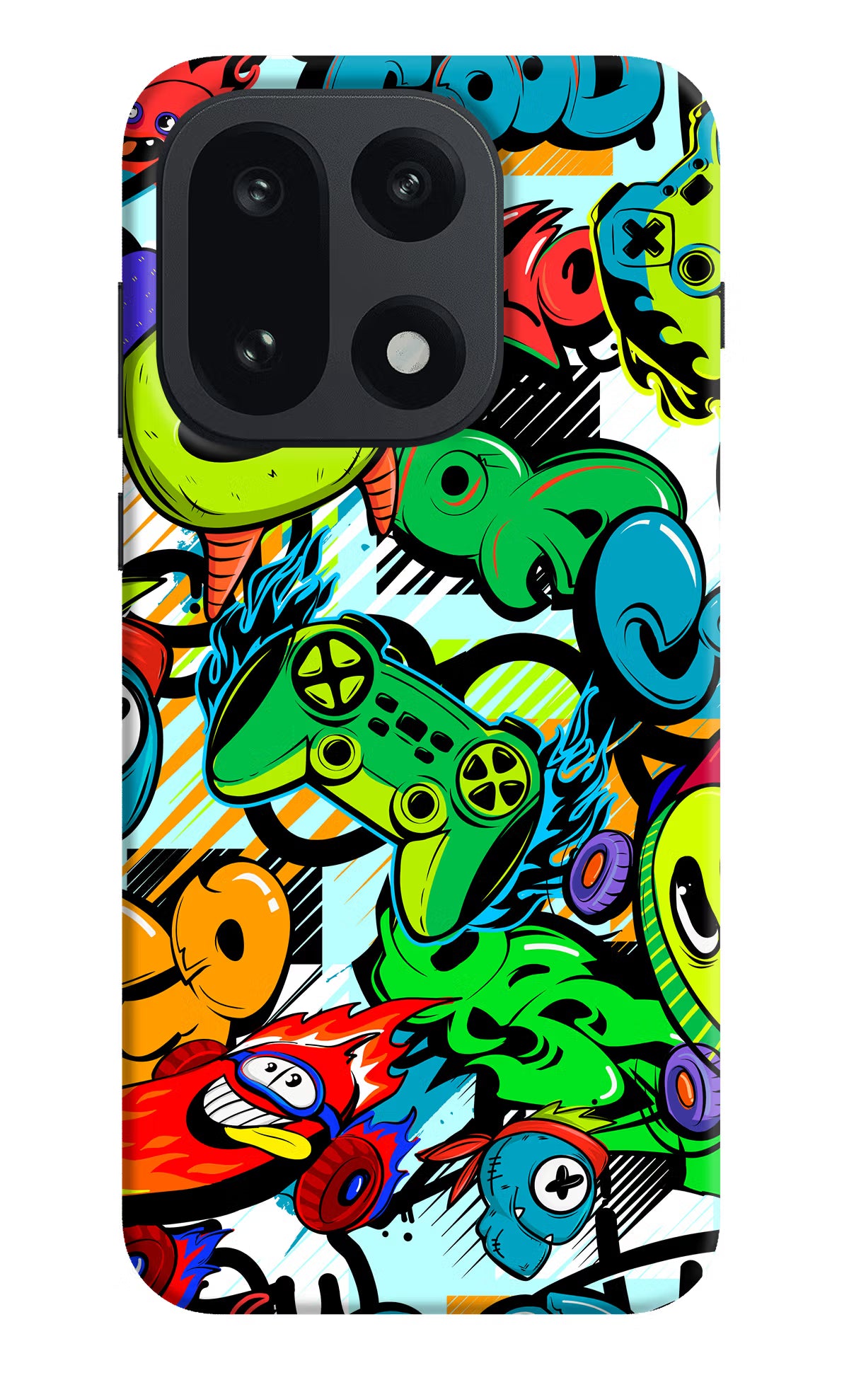 Game Doodle OnePlus 15 Hard Case Back Cover by Casekaro