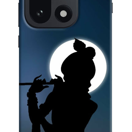 Shri Krishna Silhouette OnePlus 15 Hard Case Back Cover by Casekaro