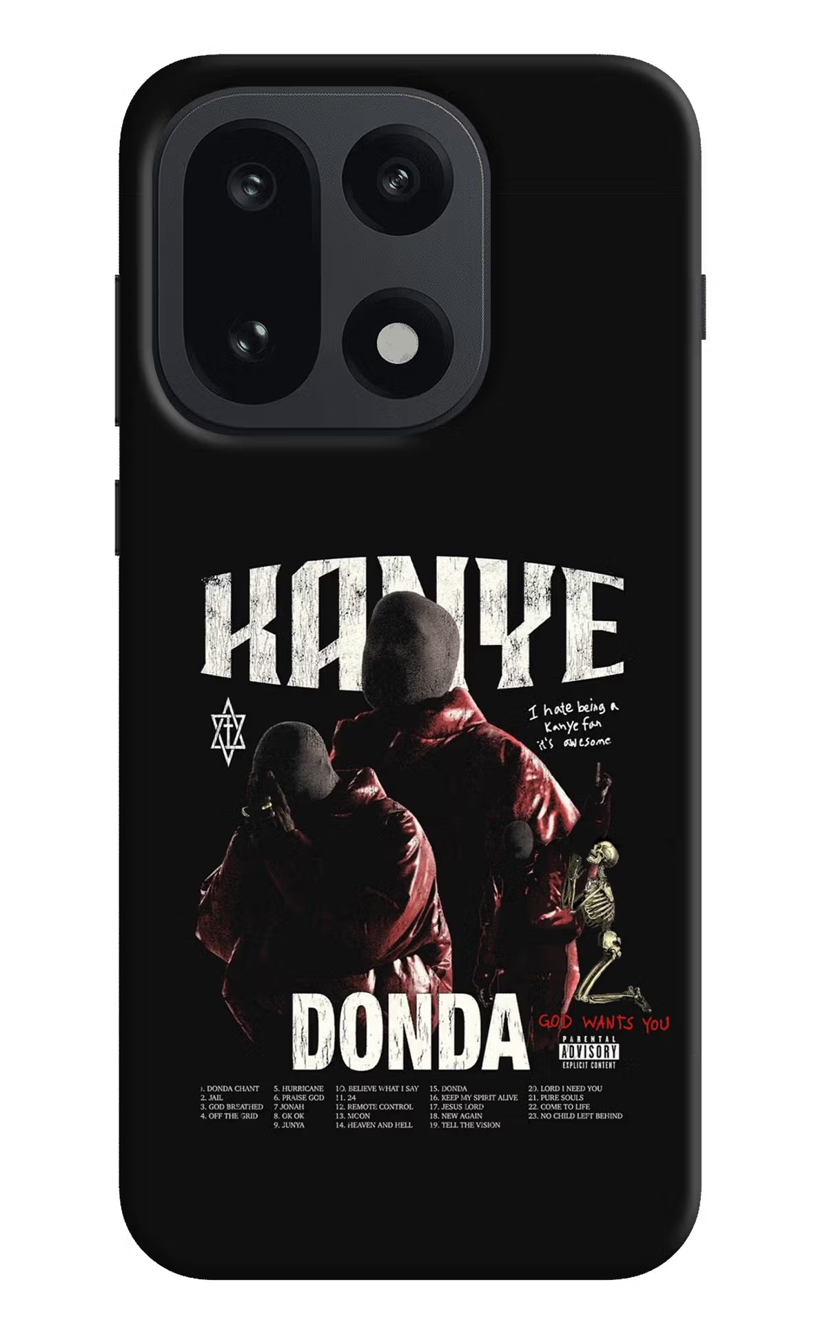 Donda Kanye West OnePlus 15 Hard Case Back Cover by Casekaro