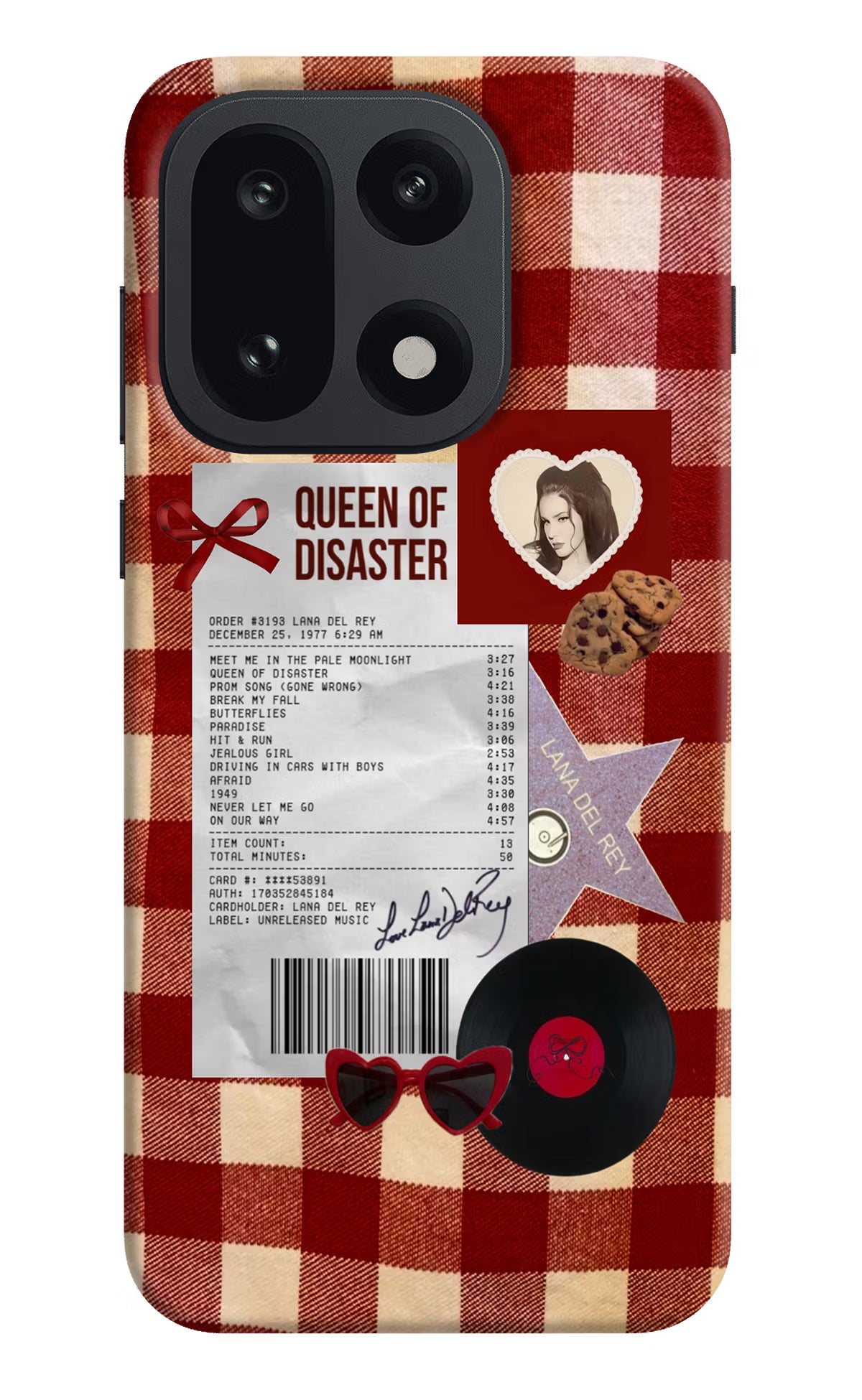 Queen of Disaster OnePlus 15 Hard Case Back Cover by Casekaro