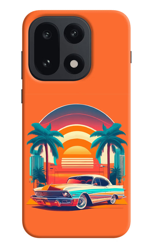 Palm Drive 80s OnePlus 15 Hard Case Back Cover by Casekaro