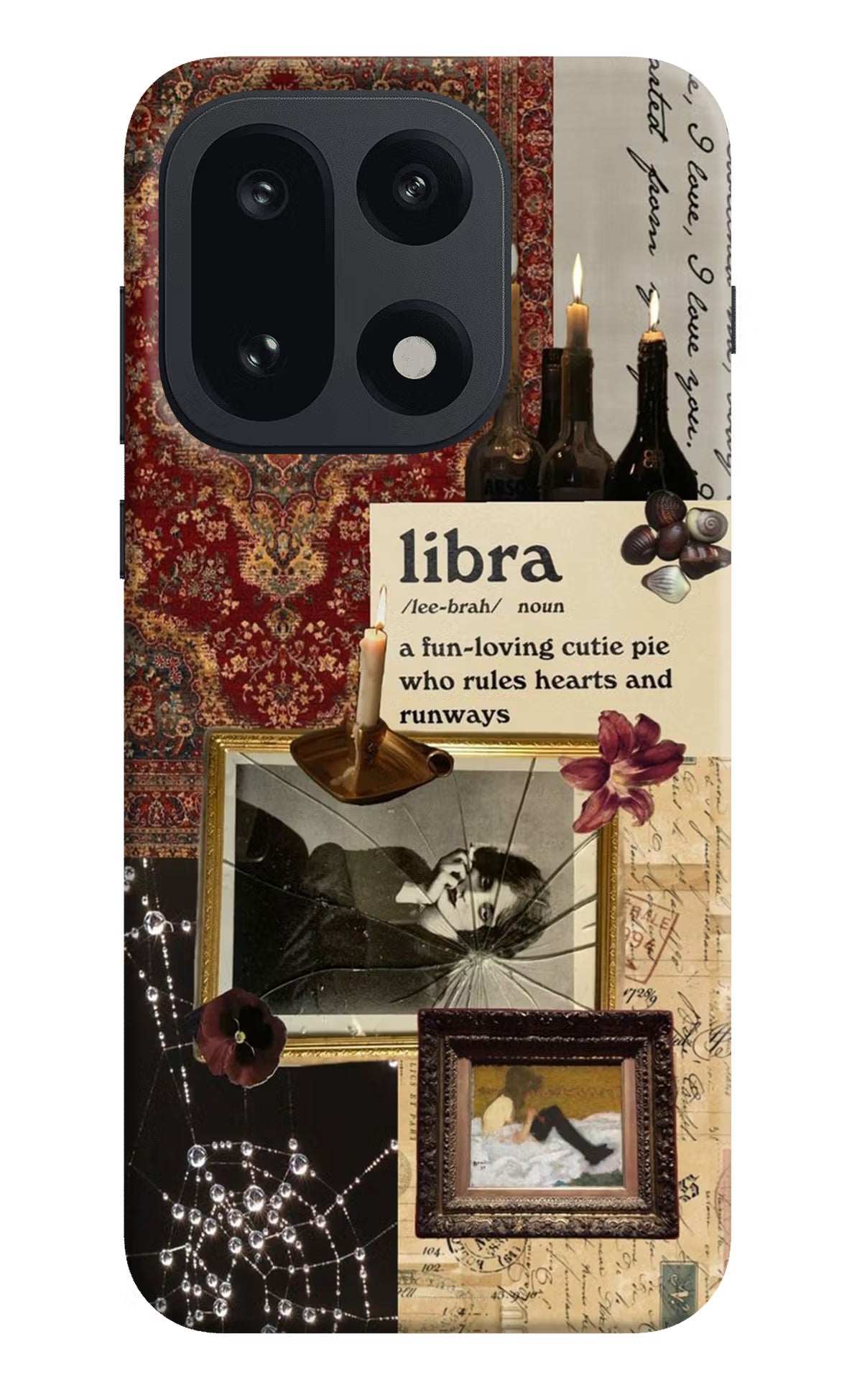 Libra Zodiac OnePlus 15 Hard Case Back Cover by Casekaro