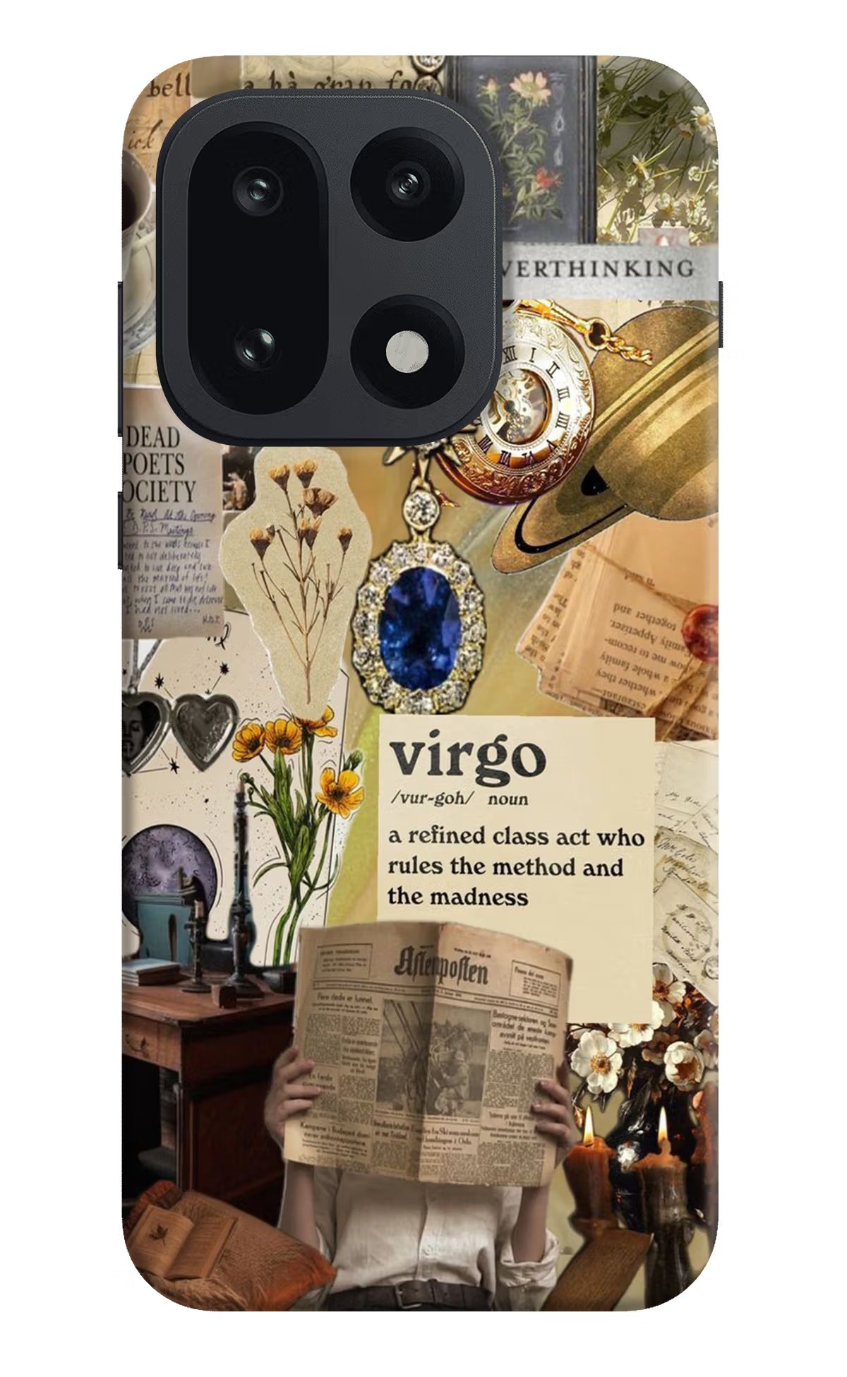Virgo Zodiac OnePlus 15 Hard Case Back Cover by Casekaro