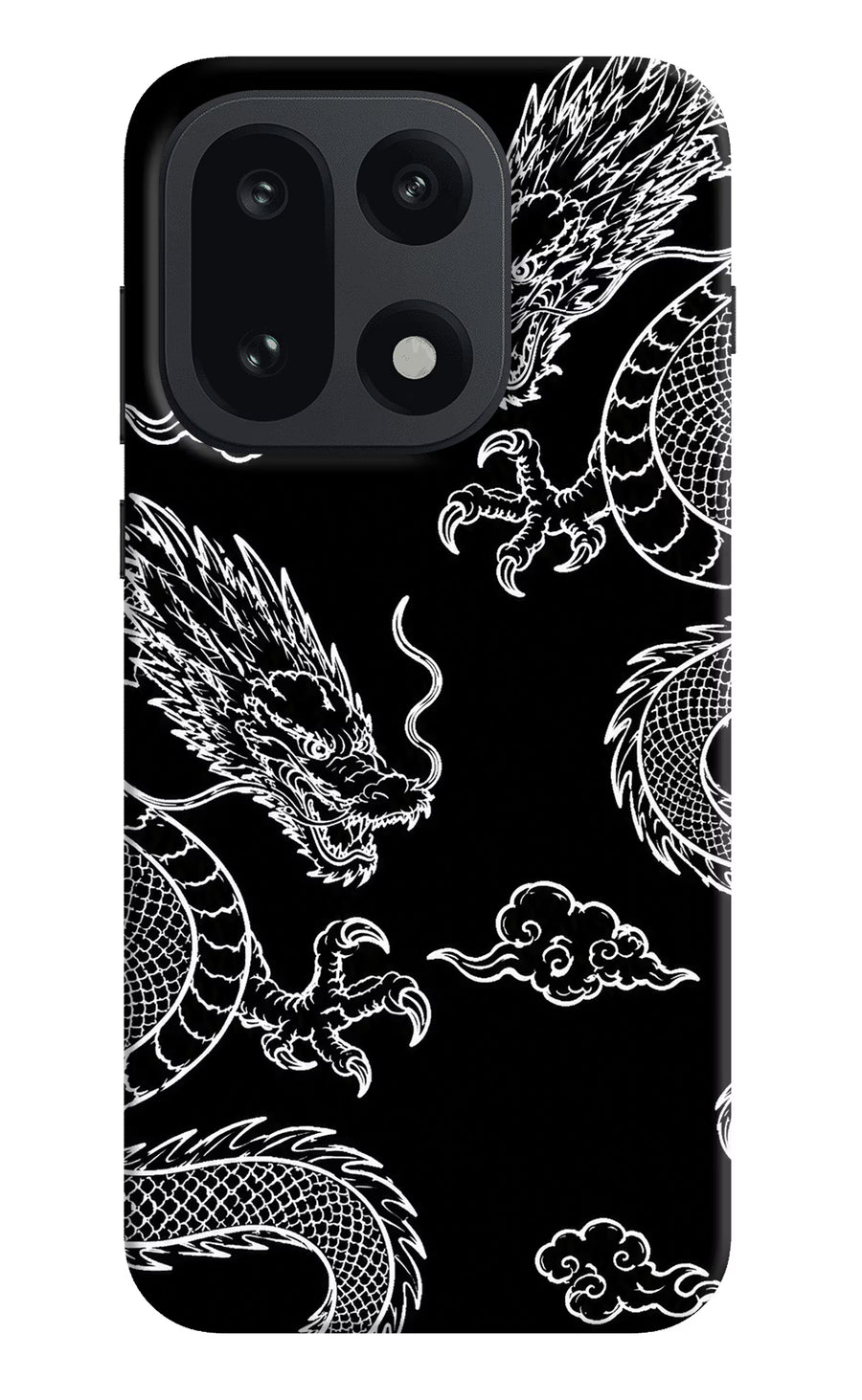 Twin Dragons OnePlus 15 Back Cover, Hard case