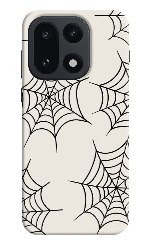 Spider Web OnePlus 15 Hard Case Back Cover by Casekaro