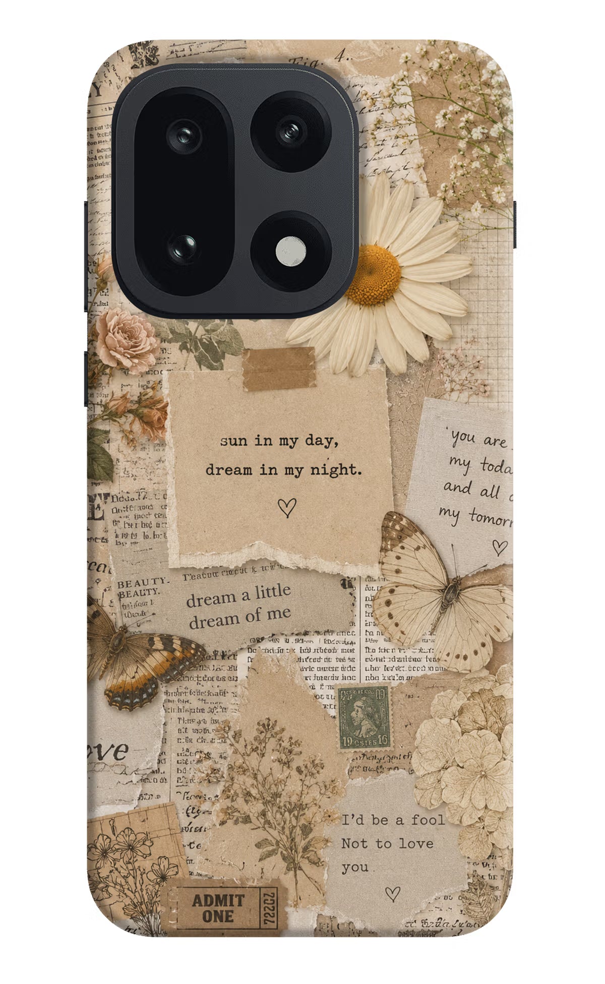 Vintage case OnePlus 15 Back Cover