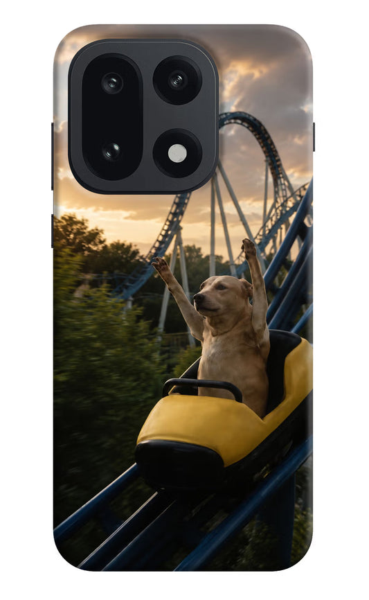 Rollercoaster Dog OnePlus 15 Hard Case Back Cover by Casekaro