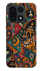 Folk Print OnePlus 15 Hard Case Back Cover by Casekaro