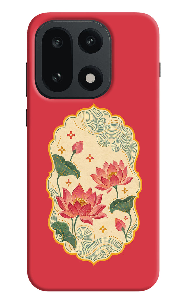 Pink Lotus OnePlus 15 Back Cover
