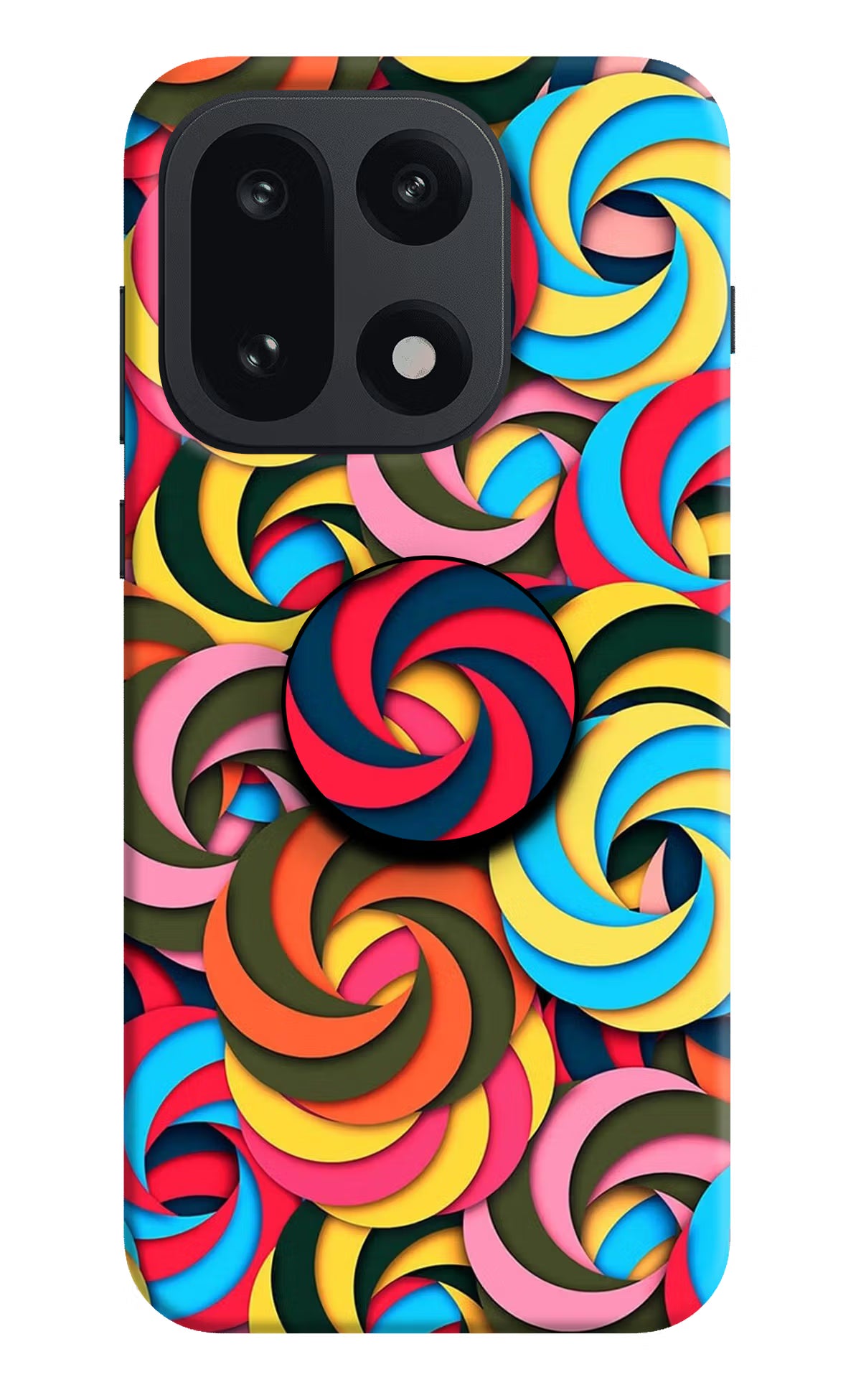 Spiral Pattern OnePlus 15 Pop Case by Casekaro