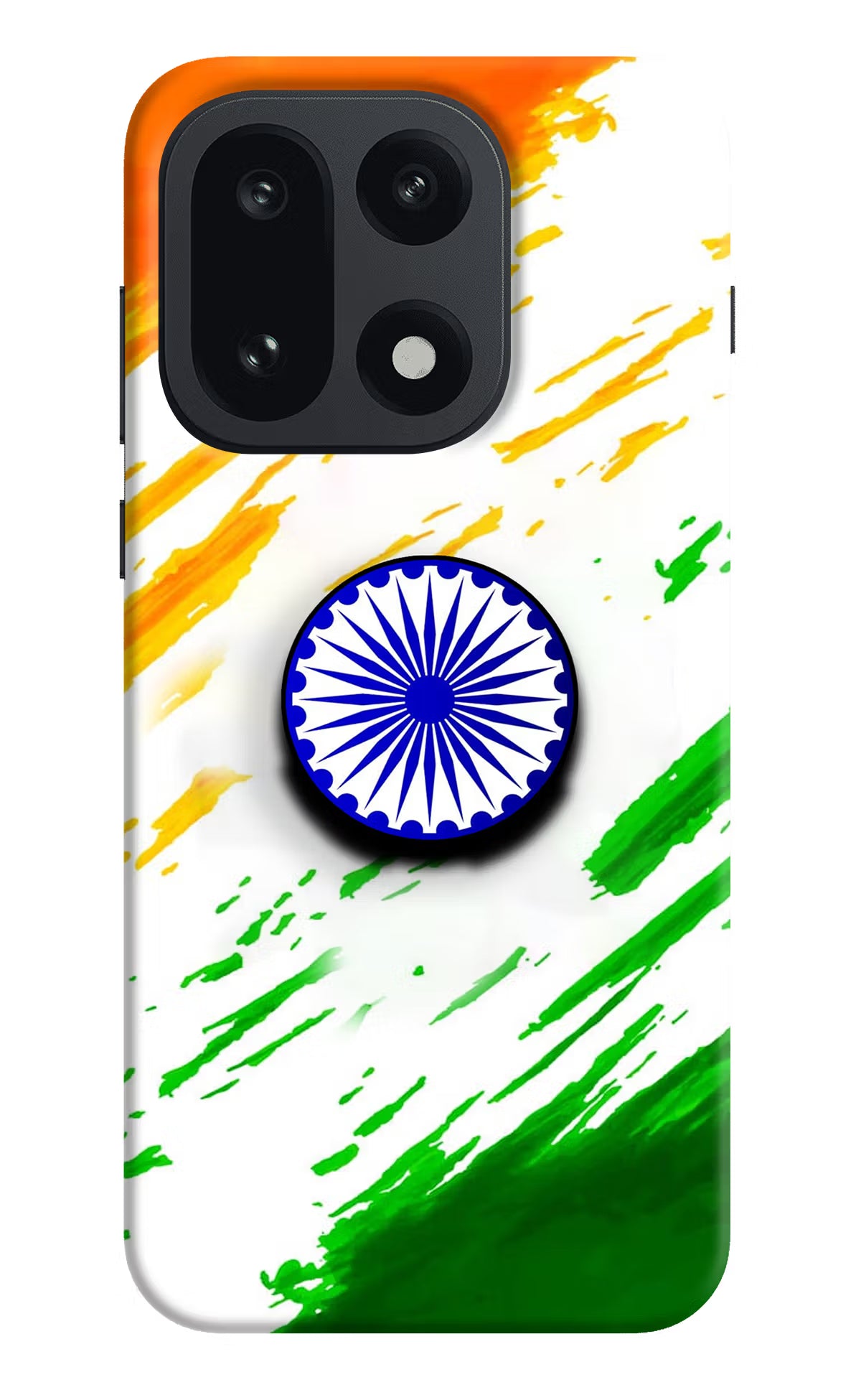 Indian Flag Ashoka Chakra OnePlus 15 Pop Case by Casekaro