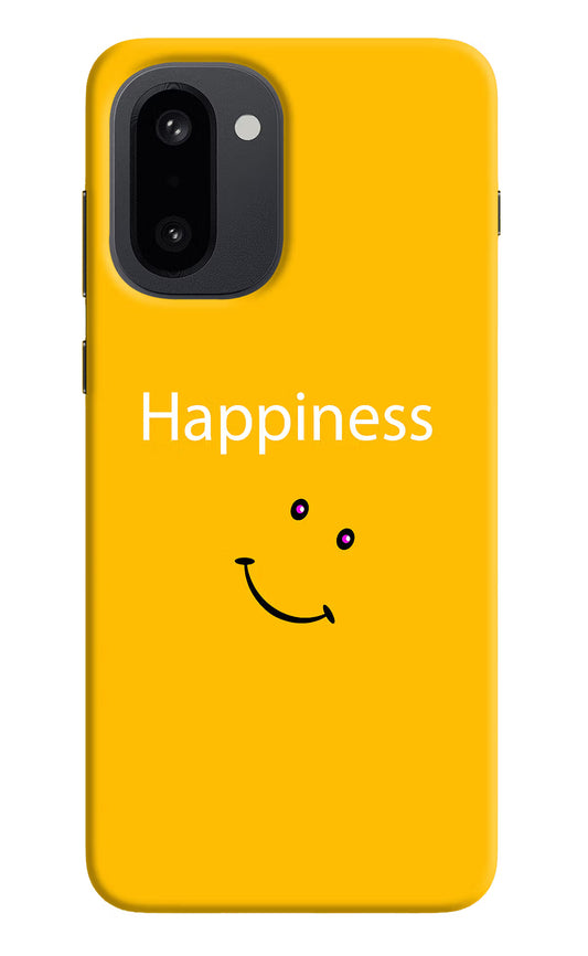Happiness With Smiley OnePlus 15R Hard Case Back Cover by Casekaro