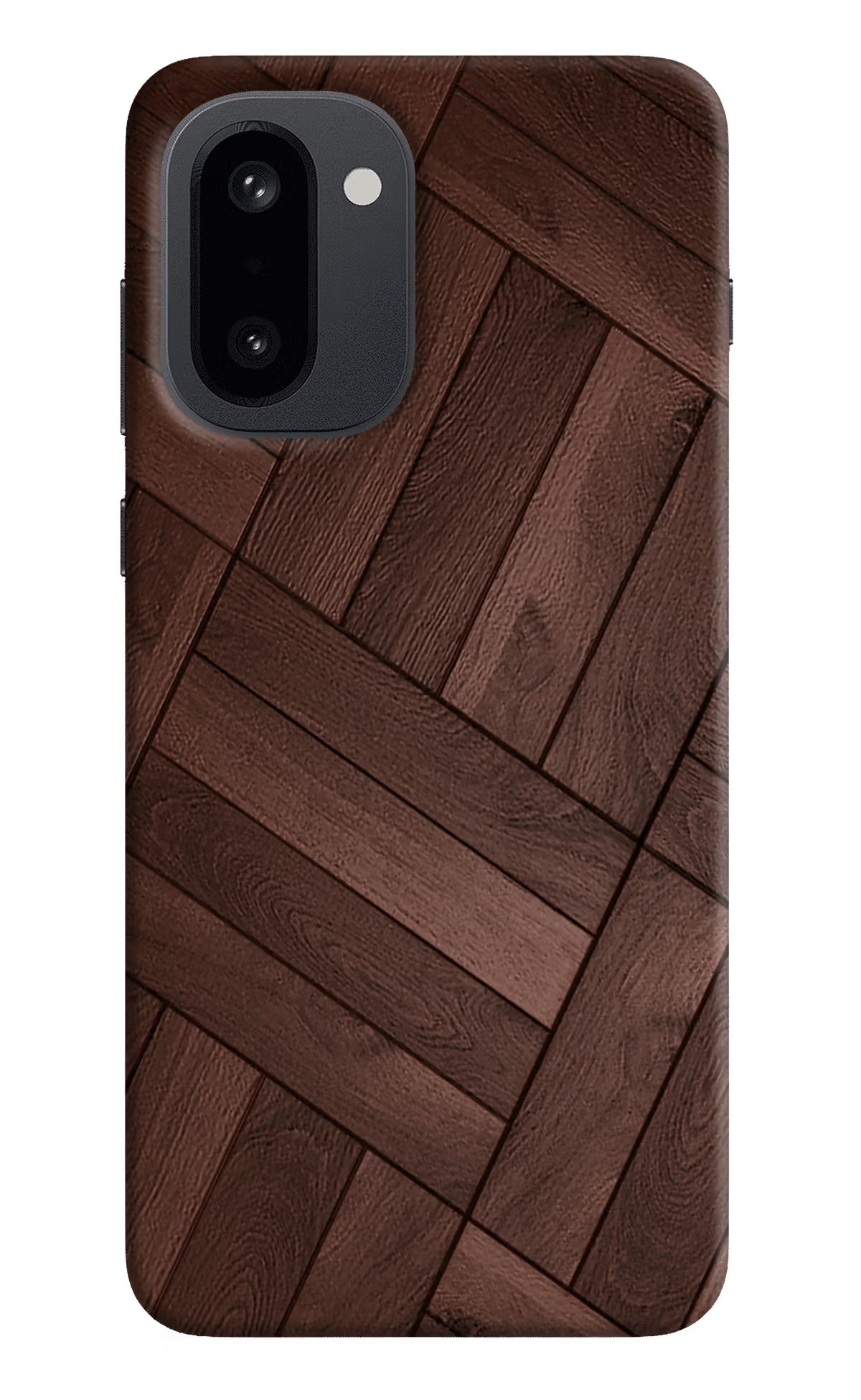 Wooden Texture Design OnePlus 15R Hard Case Back Cover by Casekaro