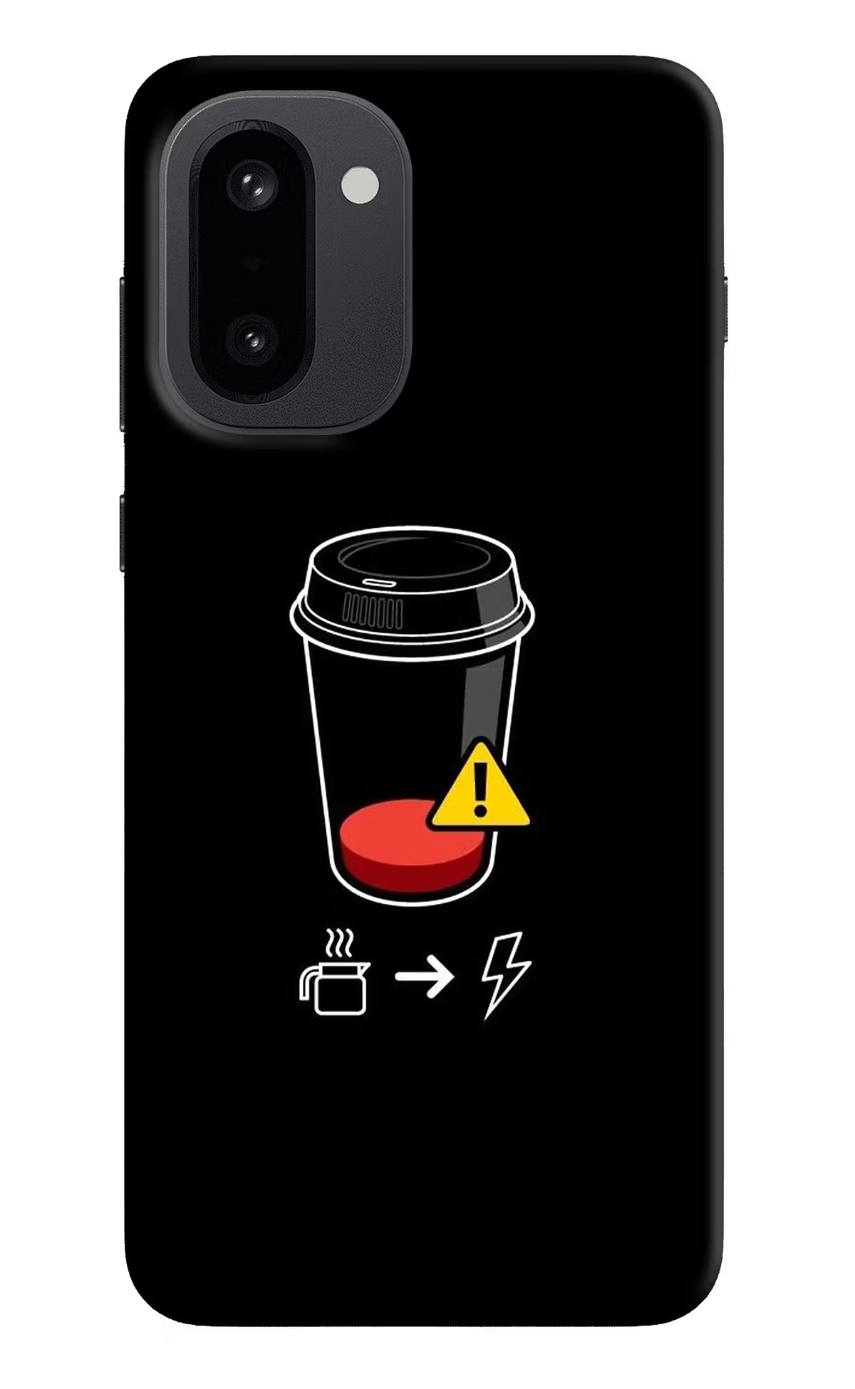 Coffee OnePlus 15R Hard Case Back Cover by Casekaro