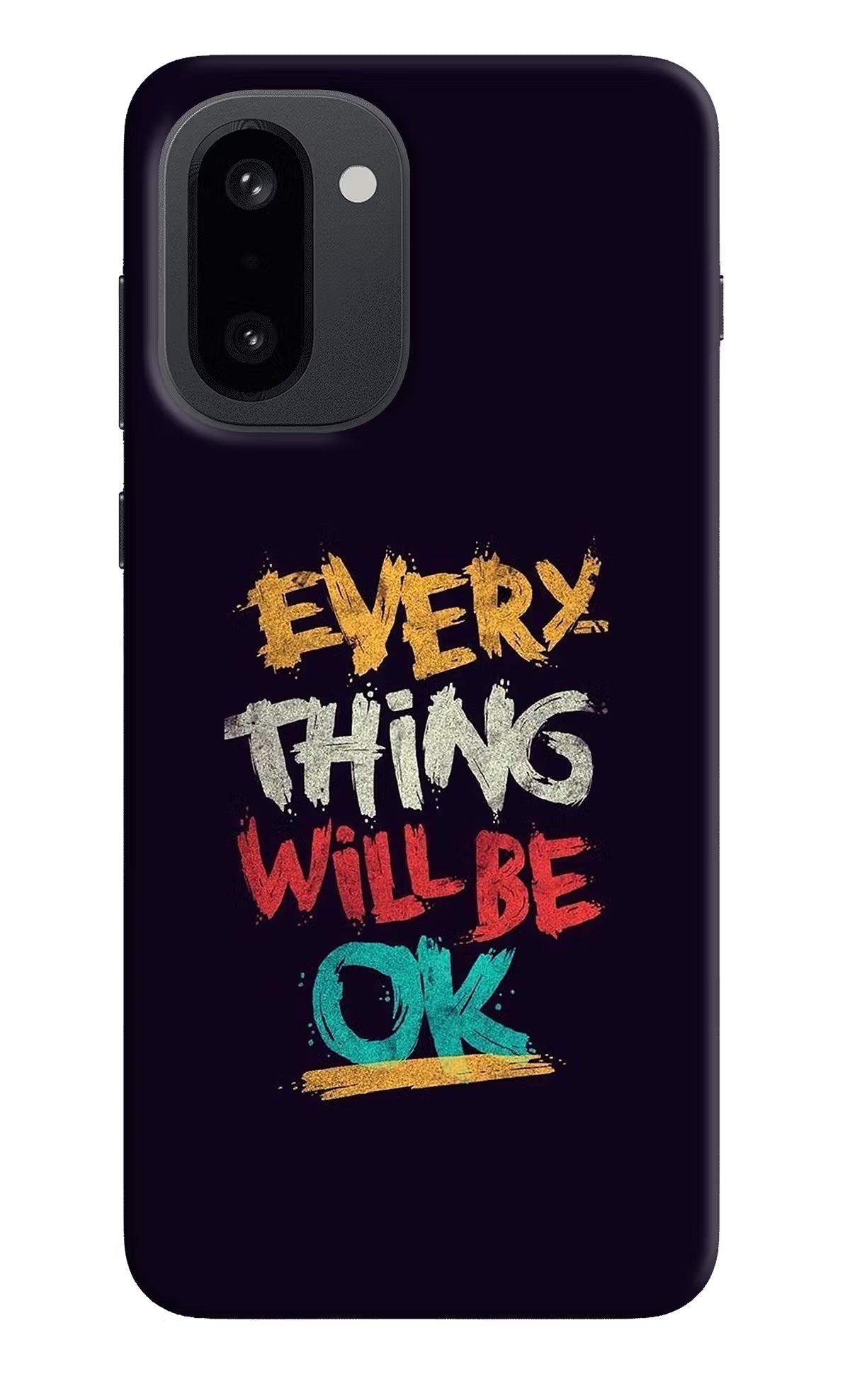 Everything Will Be Ok OnePlus 15R Hard Case Back Cover by Casekaro