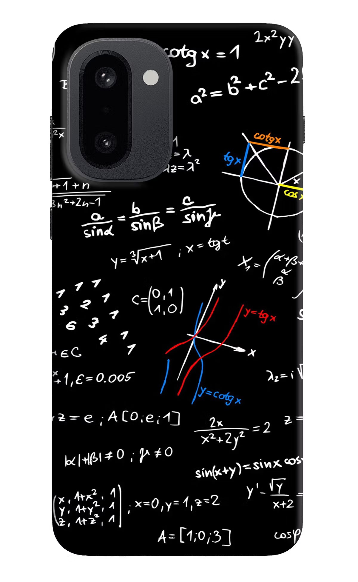 Mathematics Formula OnePlus 15R Hard Case Back Cover by Casekaro