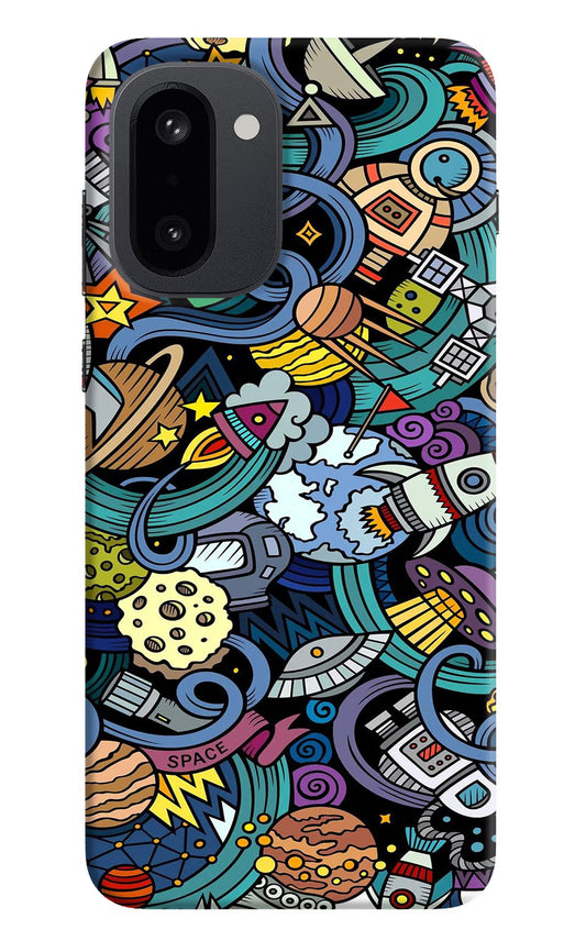 Space Abstract OnePlus 15R Hard Case Back Cover by Casekaro