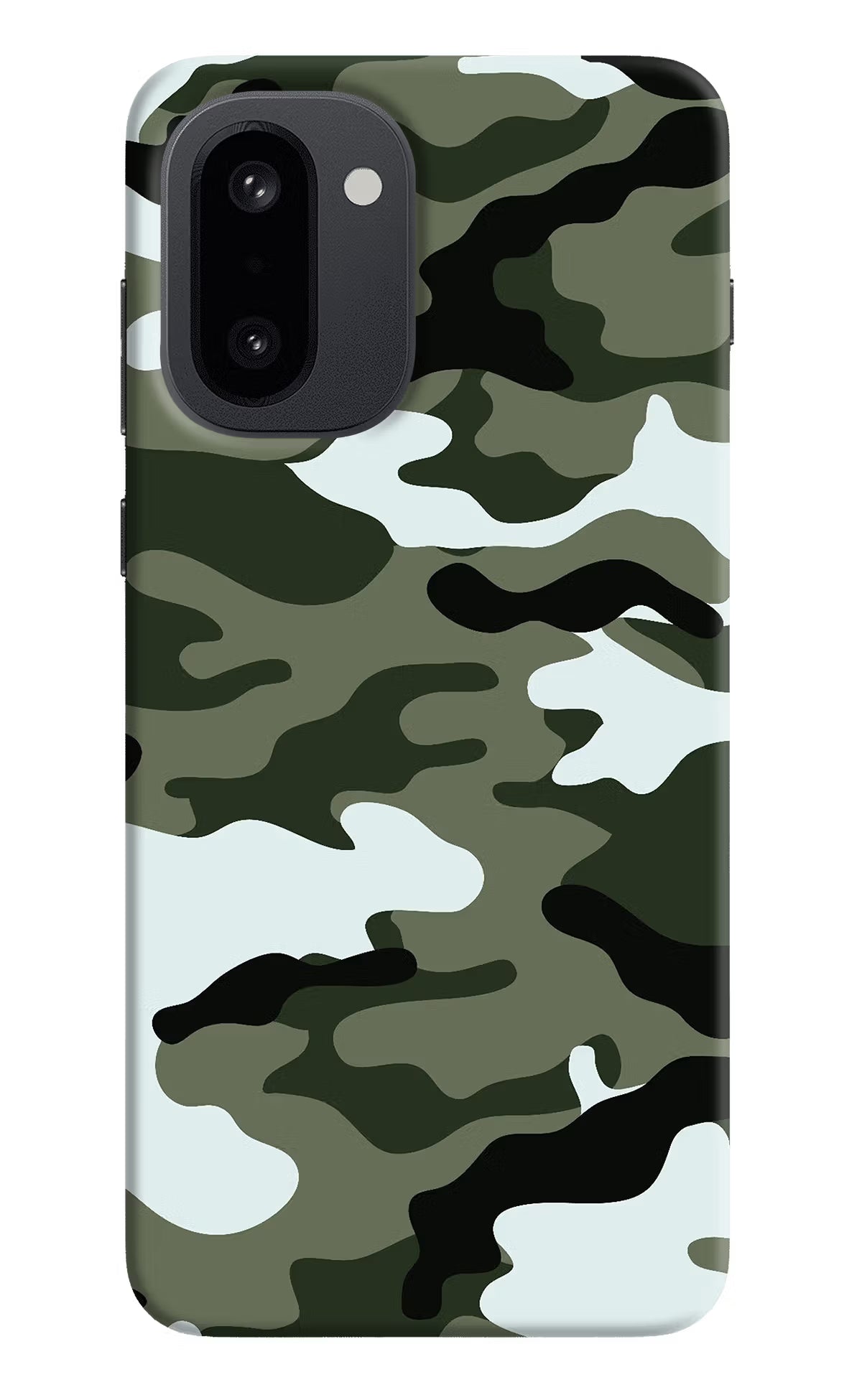 Camouflage OnePlus 15R Hard Case Back Cover by Casekaro