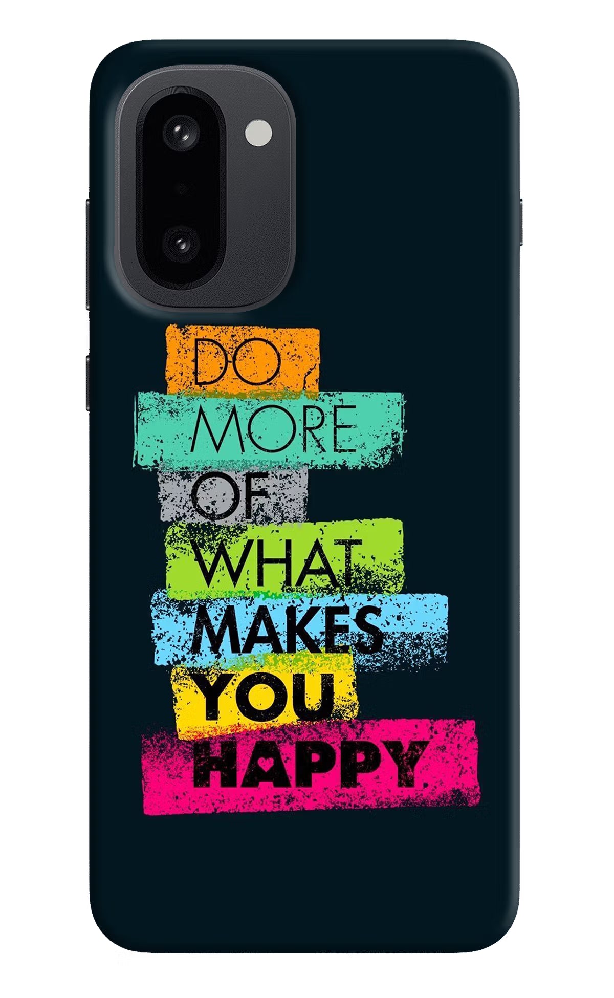 Do More Of What Makes You Happy OnePlus 15R Hard Case Back Cover by Casekaro