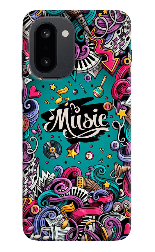 Music Graffiti OnePlus 15R Hard Case Back Cover by Casekaro