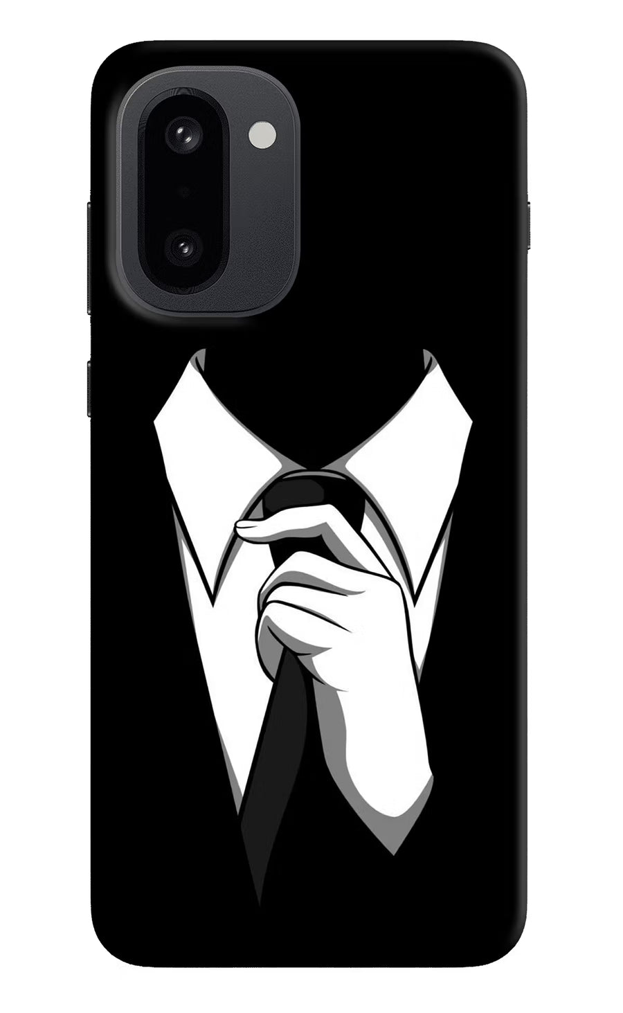 Black Tie OnePlus 15R Back Cover, Hard case