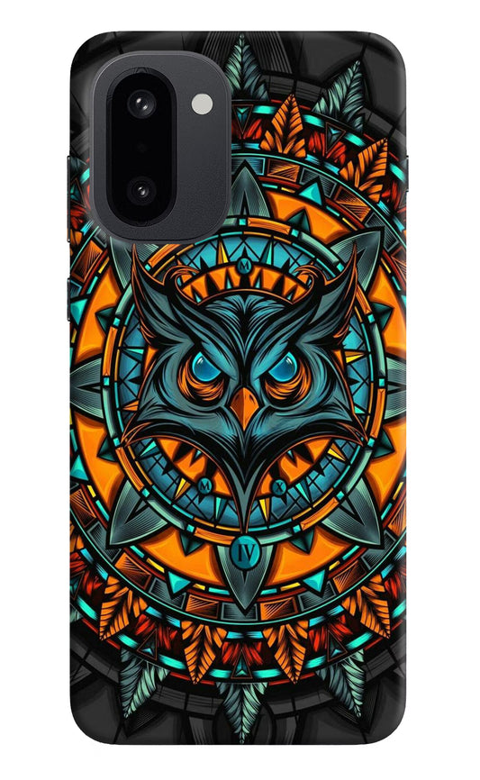 Angry Owl Art OnePlus 15R Hard Case Back Cover by Casekaro