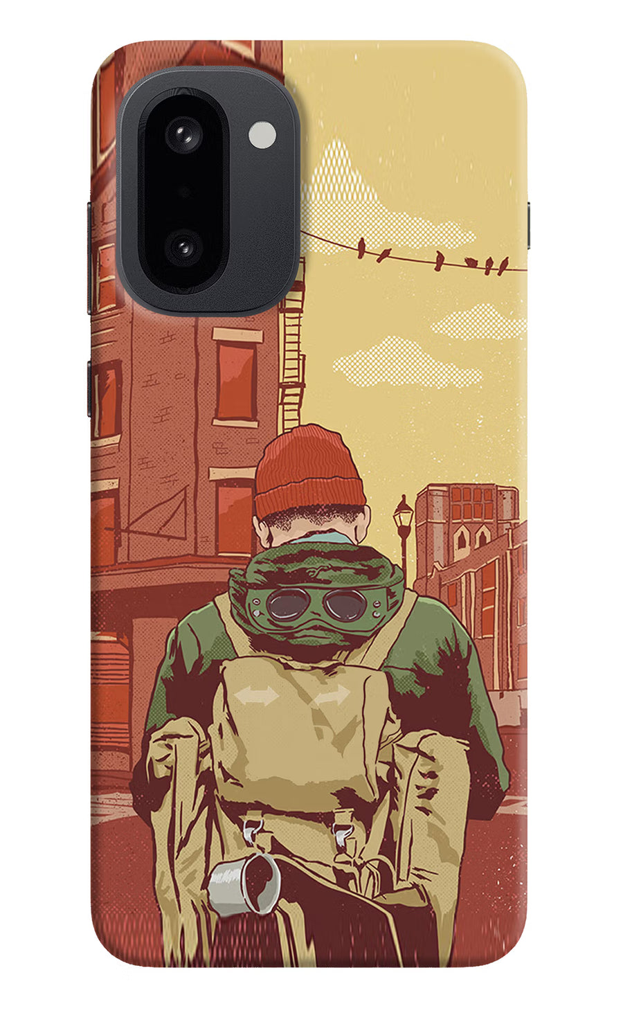Adventurous OnePlus 15R Back Cover, Hard case