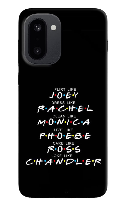 FRIENDS Character OnePlus 15R Hard Case Back Cover by Casekaro