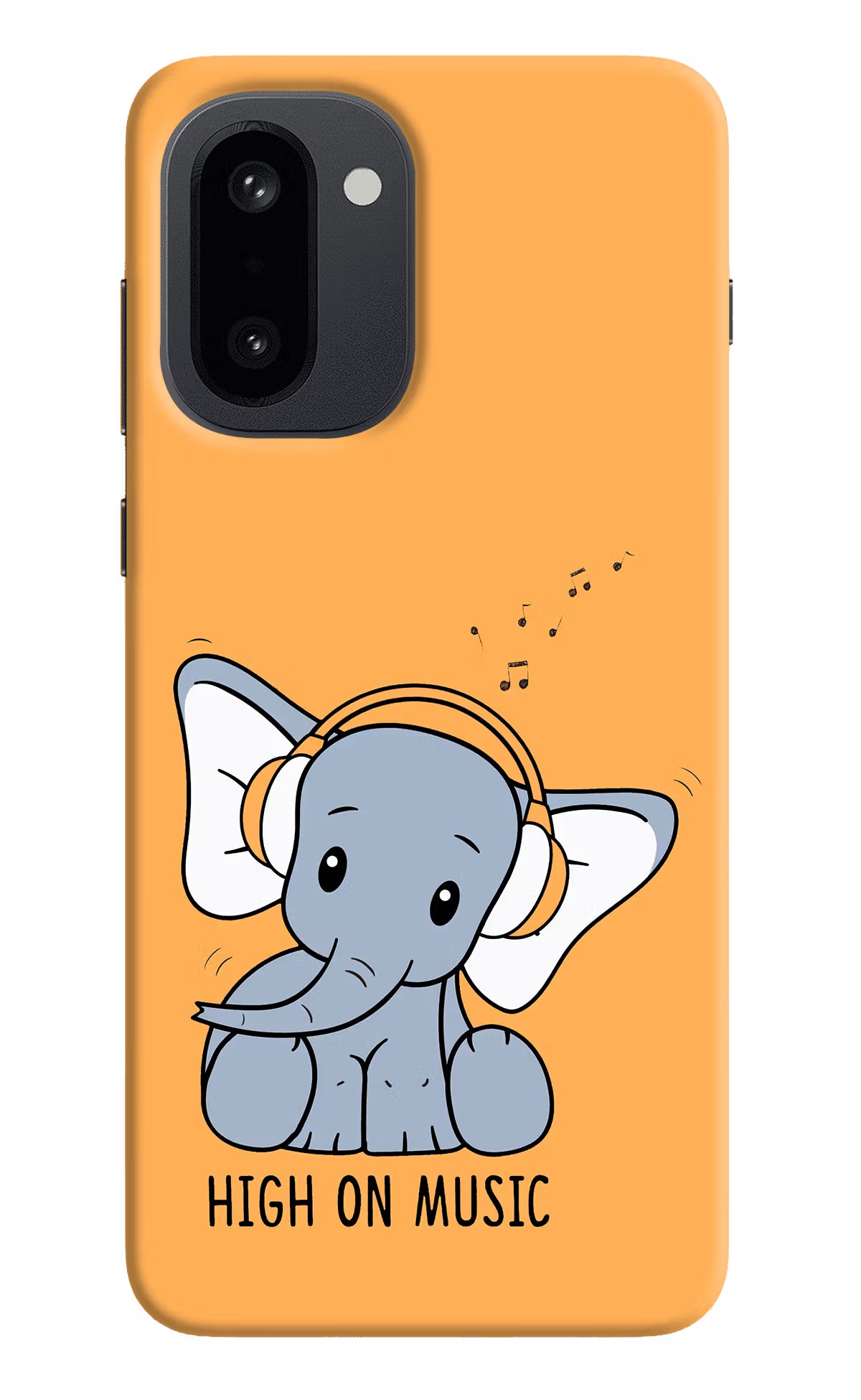 High On Music OnePlus 15R Hard Case Back Cover by Casekaro