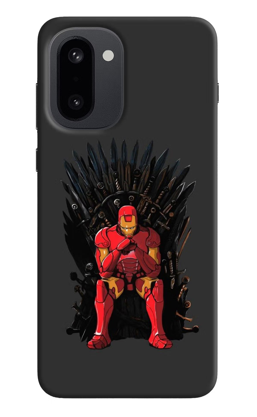 Ironman Throne OnePlus 15R Back Cover, Hard case