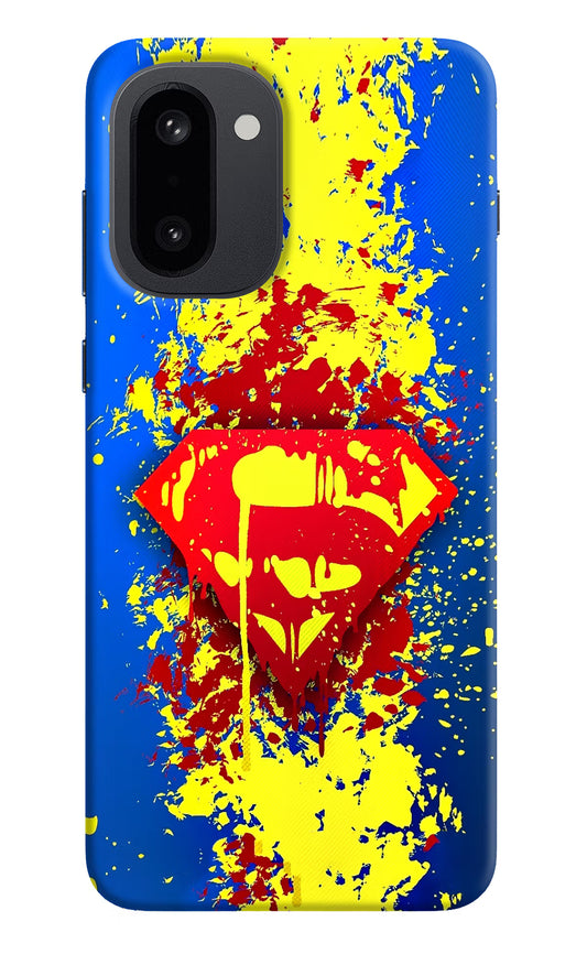 Superman logo OnePlus 15R Hard Case Back Cover by Casekaro