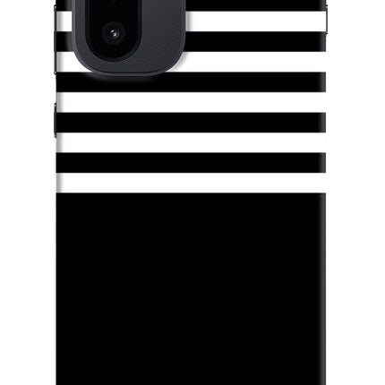 Black and White Print OnePlus 15R Hard Case Back Cover by Casekaro