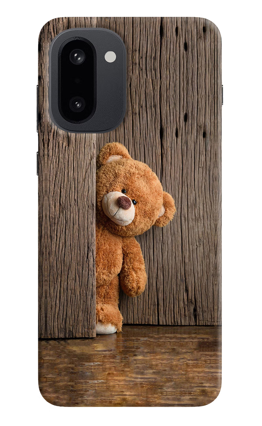 Teddy Wooden OnePlus 15R Back Cover, Hard case