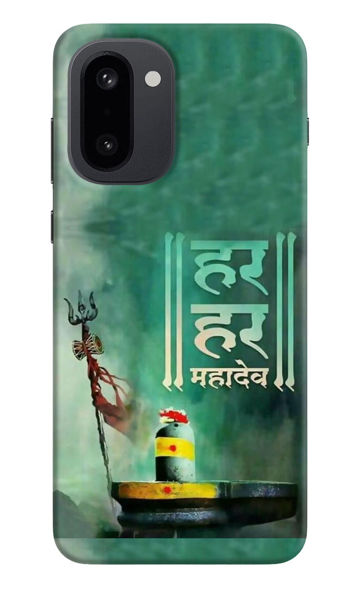 Har Har Mahadev Shivling OnePlus 15R Hard Case Back Cover by Casekaro