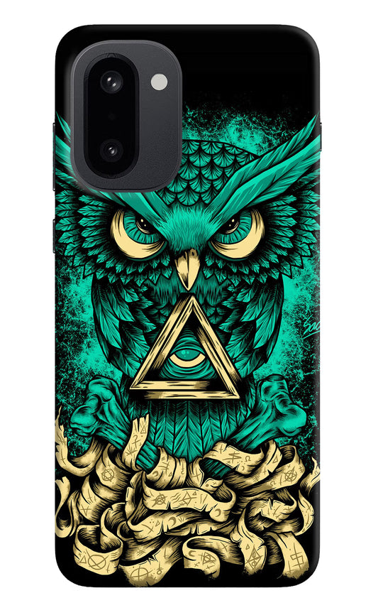 Green Owl OnePlus 15R Hard Case Back Cover by Casekaro