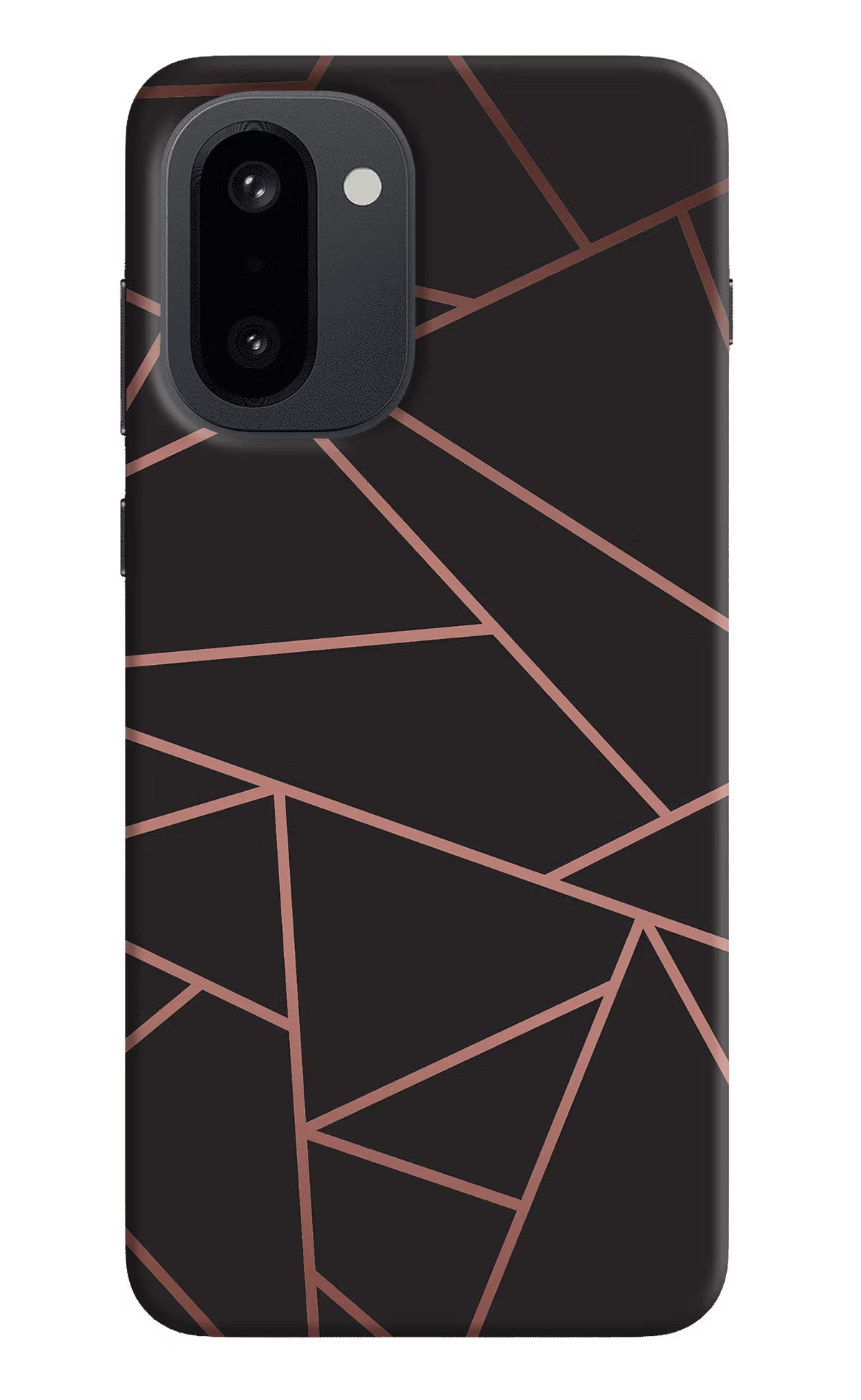 Geometric Pattern OnePlus 15R Hard Case Back Cover by Casekaro