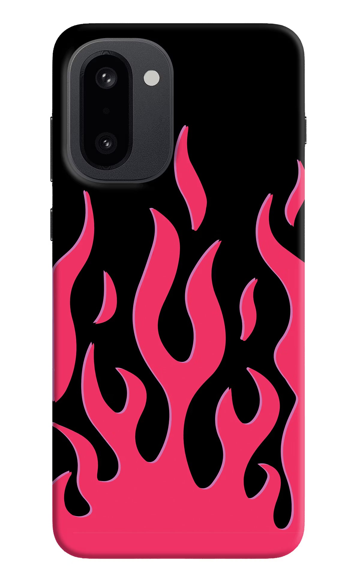 Fire Flames OnePlus 15R Hard Case Back Cover by Casekaro