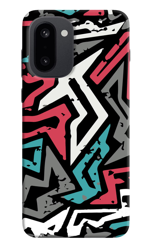 Geometric Graffiti OnePlus 15R Hard Case Back Cover by Casekaro