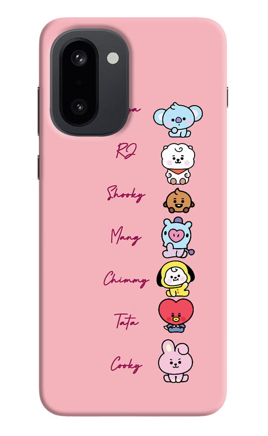 BTS names OnePlus 15R Hard Case Back Cover by Casekaro