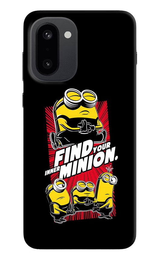 Find your inner Minion OnePlus 15R Hard Case Back Cover by Casekaro