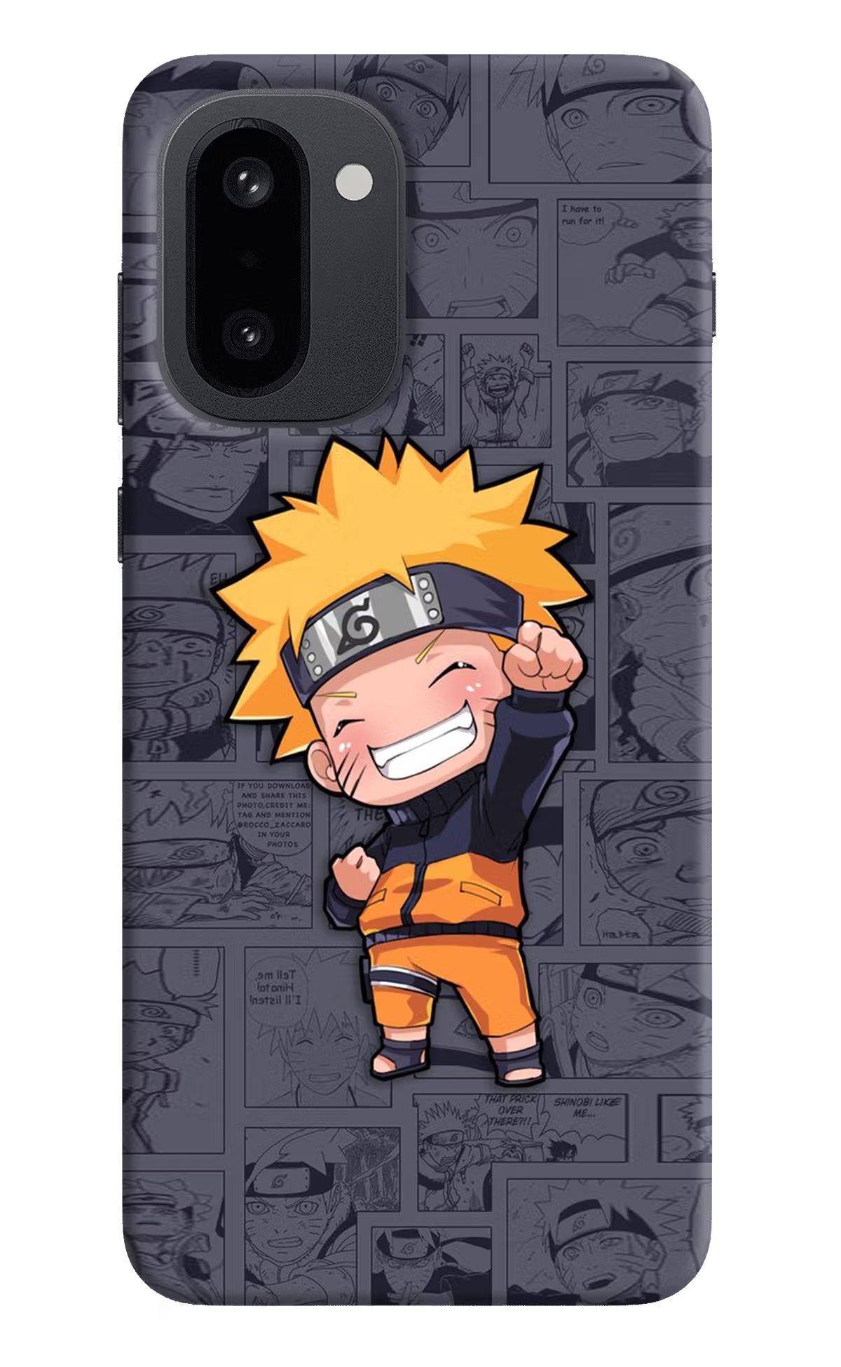 Chota Naruto OnePlus 15R Hard Case Back Cover by Casekaro