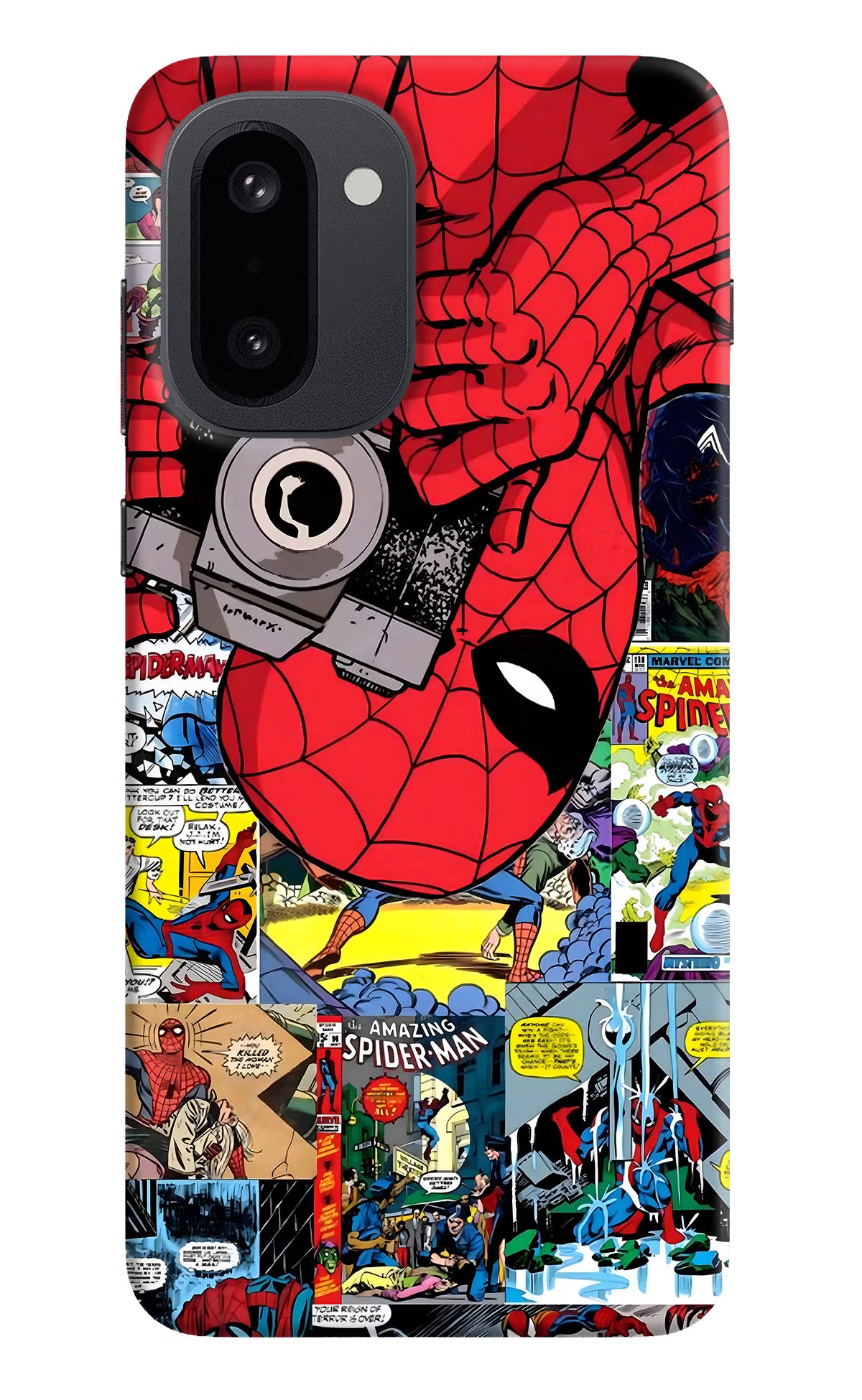 Spider Man OnePlus 15R Hard Case Back Cover by Casekaro