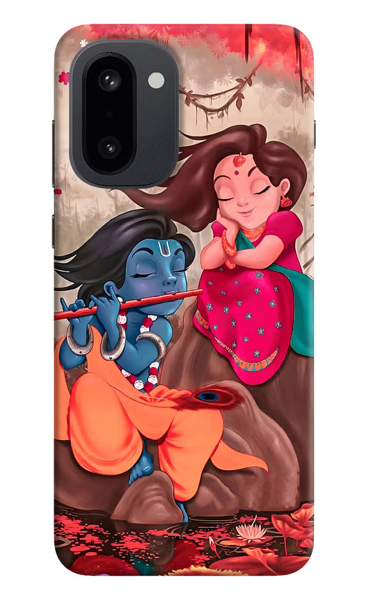 Radhe Krishna OnePlus 15R Hard Case Back Cover by Casekaro