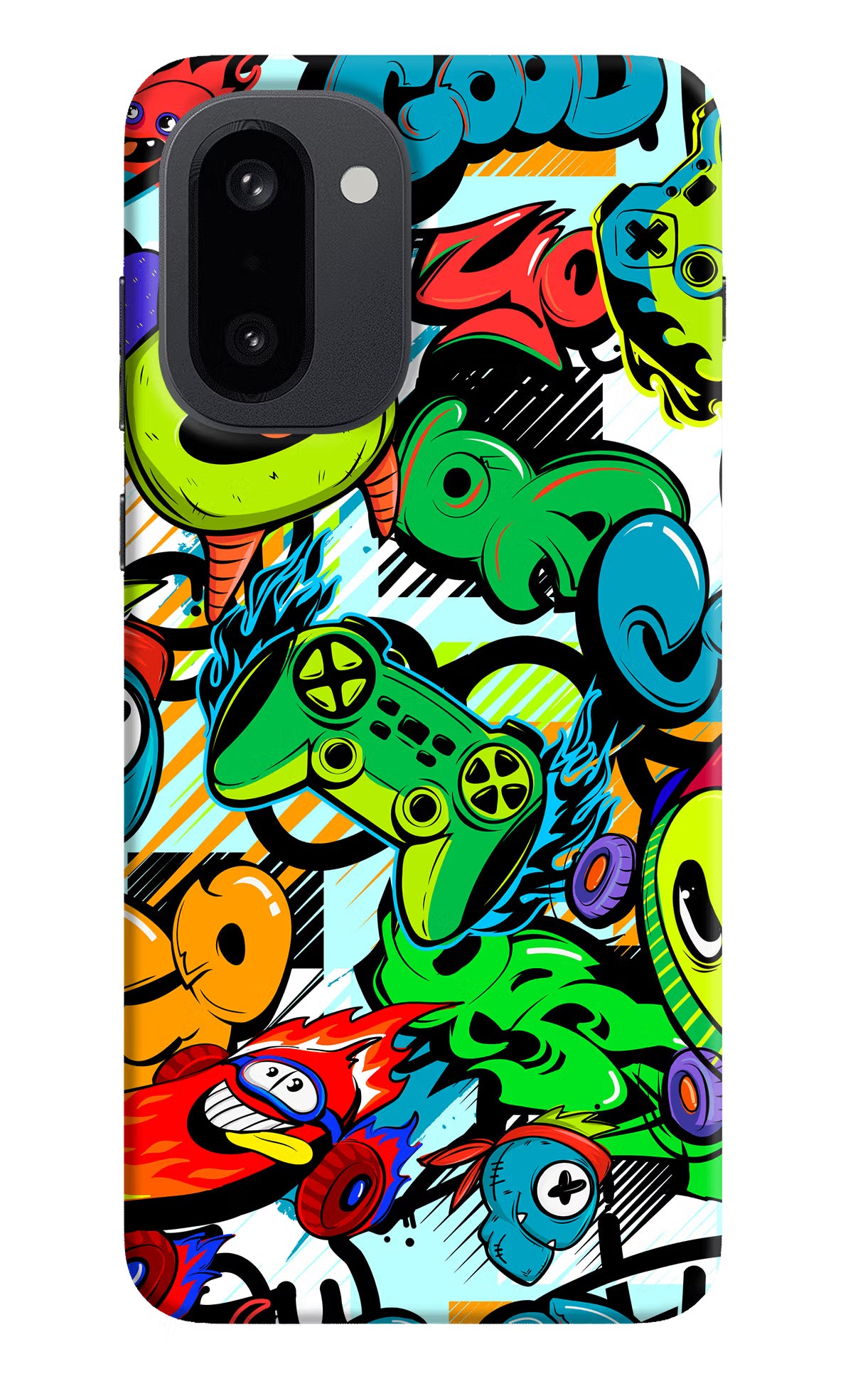 Game Doodle OnePlus 15R Hard Case Back Cover by Casekaro