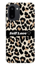 Leopard Print Self Love OnePlus 15R Hard Case Back Cover by Casekaro